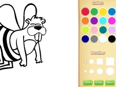 Hry Funny Animal Coloring Book for Kids