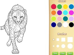Hry Wild Animals Coloring Book