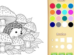 Hry Cartoon Animal Coloring Book for Kids
