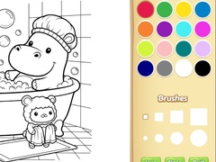 Hry Cozy Friends Coloring Book for Kids