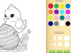 Hry Easter Coloring Book for Kids