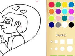 Hry Love Coloring Book For Kids