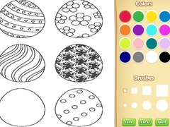 Hry Easter Eggs Coloring Book for Kids