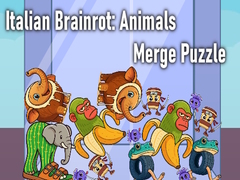 Hry Italian Brainrot: Animals Merge Puzzle