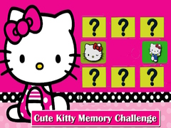 Hry Cute Kitty Memory Challenge