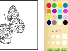 Hry Butterflies Coloring Book for Kids