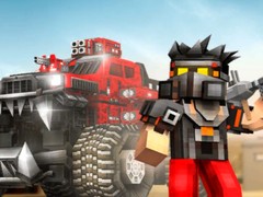 Hry Blocky Cars: Car Battle