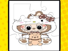 Hry Labubu Jigsaw Puzzles for Kids Game