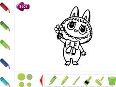 Hry Labubu Coloring Pages