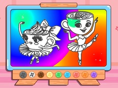 Hry Coloring Book: Ballerina Cappuccin