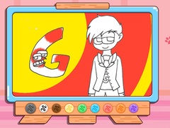 Hry Coloring Book: Alphabet Lore G