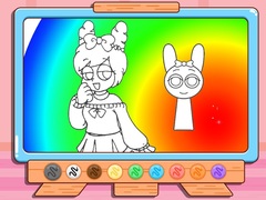 Hry Coloring Book: Pinki Sprunki Makeover