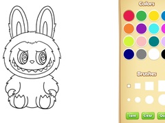 Hry Labubu Coloring Book