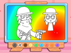 Hry Coloring Book: Sprunki Tunner