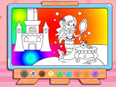 Hry Coloring Book: Mermaid Makeup