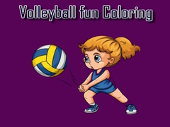 Hry Volleyball Fun Coloring
