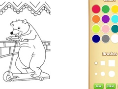 Hry Circus Animals Coloring Book