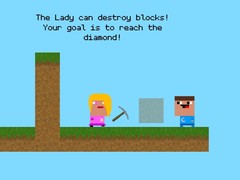Hry Lady And Nubik Build And Dig