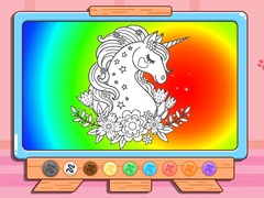 Hry Coloring Book: Glitter Unicorn