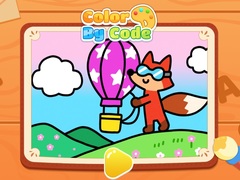 Hry Color By Code: Hot Air Balloon