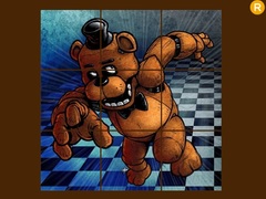 Hry Fnaf Freddy Sliding Puzzle