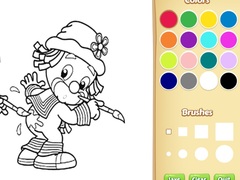 Hry Clown Coloring Book For Adults