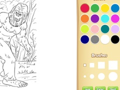 Hry Bigfoot Coloring Book