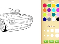 Hry Car Coloring Book