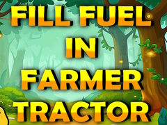 Hry Fill Fuel In Farmer Tractor