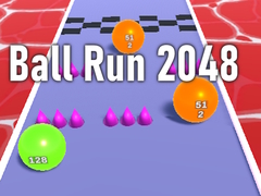 Hry Ball Run 2048