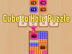 Hry Cube to Hole Puzzle