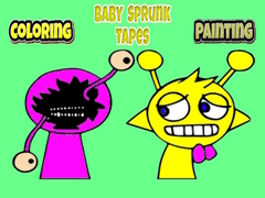 Hry Coloring Baby Sprunk tapes Painting