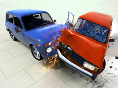 Hry Beam Drive Car Crash Test Simulator