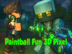 Hry Paintball fun 3D Pixel 