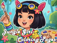 Hry Jungle Girl: Coloring Pages