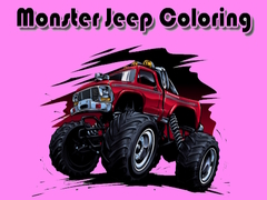 Hry Monster Jeep Coloring