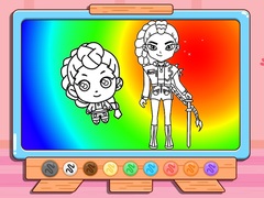 Hry Coloring Book: Kpop Rumi