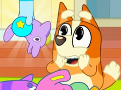 Hry Jigsaw Puzzle: Bluey Toy Claw Machine