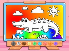 Hry Coloring Book: Crocodile