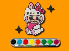 Hry Labubu Coloring Adventure