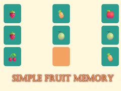 Hry Simple Fruit Memory