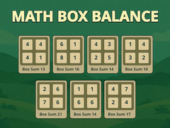Hry Math Box Balance
