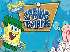 Hry SpongeBob SquarePants Spring Training