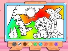 Hry Coloring Book: Jurassic Dinosaurs