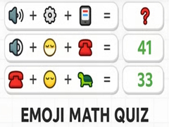 Hry Emoji Math Quiz