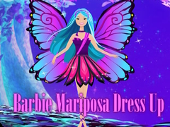 Hry Barbie Mariposa Dress Up
