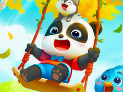 Hry Jigsaw Puzzle: Baby Panda Autumn Picnic Friends