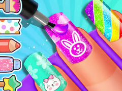 Hry Coloring Book: Girls Nail Art Design