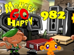 Hry Monkey Go Happy Stage 982