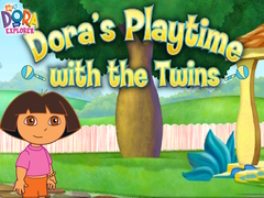 Hry Dora the Explorer Dora's Playtime with the Twins